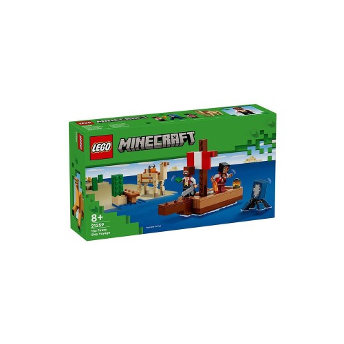 LEGO Minecraft The Pirate Ship Voyage για 8+ Ετών 21259
