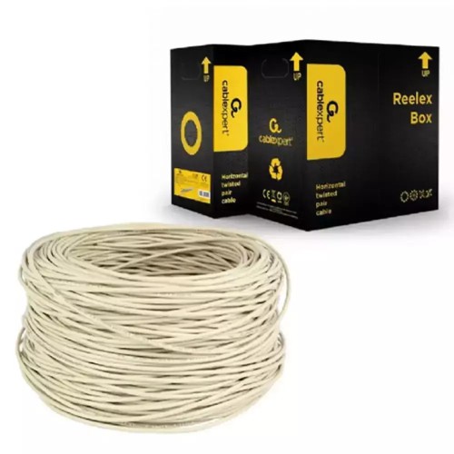 Cablexpert U/UTP Cat.6 Καλώδιο Δικτύου Ethernet χωρίς ακροδέκτες 305m Γκρι 1τμχ UPC-6004SE-L