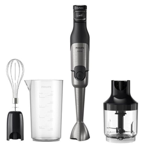 Philips 5000 Series Ραβδομπλέντερ με Ανοξείδωτη Ράβδο 1200W Ασημί