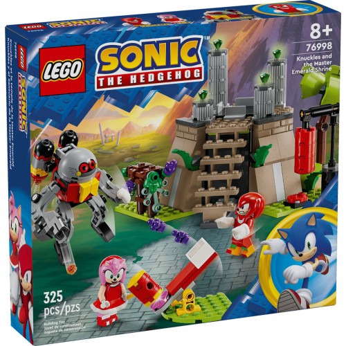 LEGO Sonic The Hedgehog Sonic Knuckles an the Master Emerald Shrine για 8+ Ετών 76998