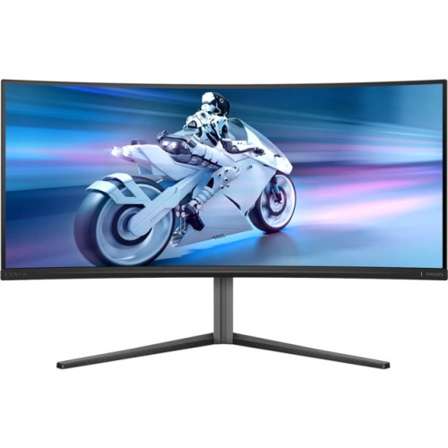 Philips Evnia 34M2C6500 Ultrawide QD-OLED HDR Curved Monitor 34" QHD 3440x1440 με Χρόνο Απόκρισης 0.03ms GTG
