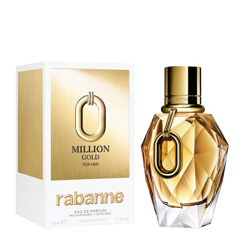 Rabanne Million Gold Eau de Parfum Refillable 50ml