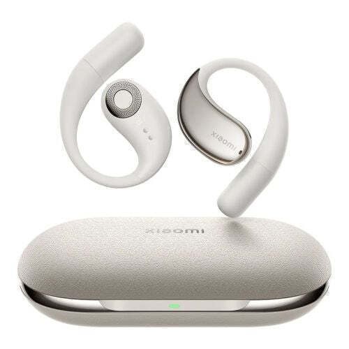 Xiaomi OpenWear Stereo Open Ear Bluetooth Handsfree Ακουστικά με Αντοχή στον Ιδρώτα και Θήκη Φόρτισης Sandstone Beige