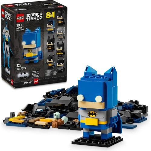 LEGO Brick Headz Batman™ 8in1 Figure για 10+ Ετών 325τμχ 40748