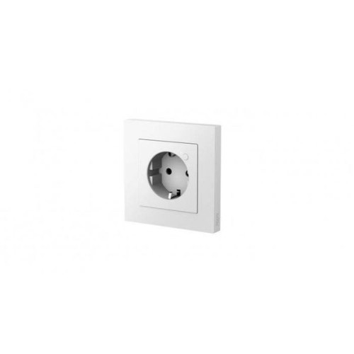 Aqara Outlet H2 Μονή Χωνευτή Πρίζα Ρεύματος Εκρού WP-P01D