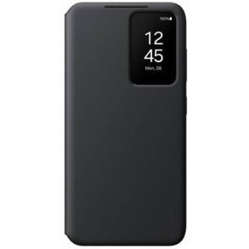 Samsung Smart View Book Δερματίνης / Πλαστικό Μαύρο (Galaxy S24 FE) EF-ZS721CBEGWW