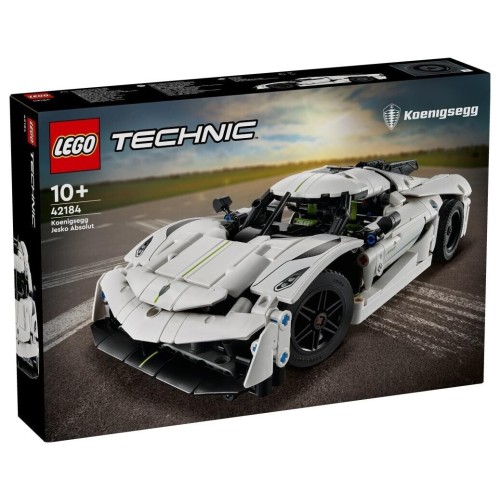 LEGO Technic White Koenigsegg Jesko Absolut Hypercar για 10+ Ετών 801τμχ 42184