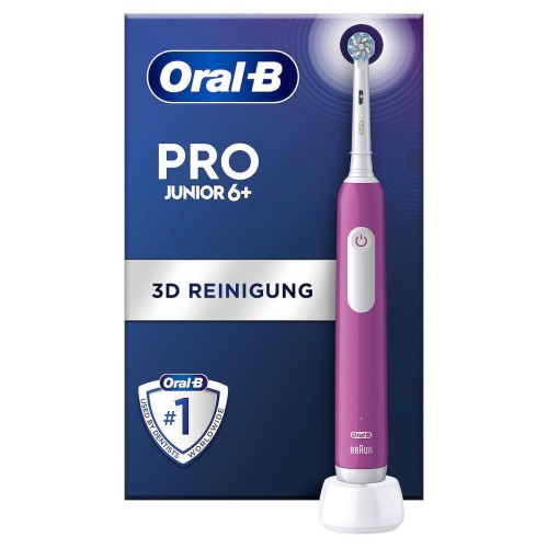 Oral-B Junior Pro Παιδική Ηλεκτρική Οδοντόβουρτσα με Χρονόμετρο για 6+ Χρονών με Θήκη Ταξιδίου