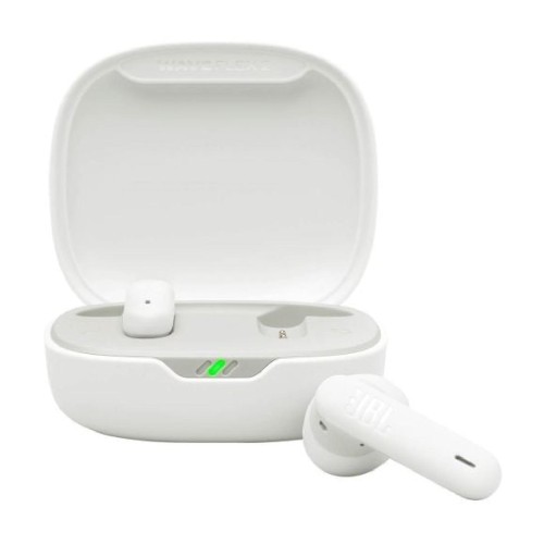 JBL Wave Flex 2 Earbud Bluetooth Handsfree Ακουστικά με Αντοχή στον Ιδρώτα και Θήκη Φόρτισης Λευκά