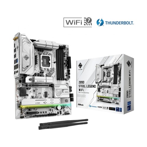 ASRock Z890 Steel Legend WiFi Motherboard ATX με Intel 1851 Socket 90-MXBPF0-A0UAYZ