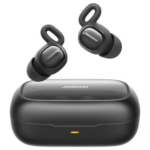 Joyroom JR-TS1 Sleep In-ear Bluetooth Handsfree Ακουστικά με Θήκη Φόρτισης Μαύρα