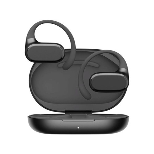 Honor Choice Open Ear Bluetooth Handsfree Ακουστικά με Θήκη Φόρτισης Μαύρα