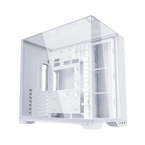 Lian Li O11 Vision Compact Gaming Midi Tower Κουτί Υπολογιστή με Πλαϊνό Παράθυρο Λευκό