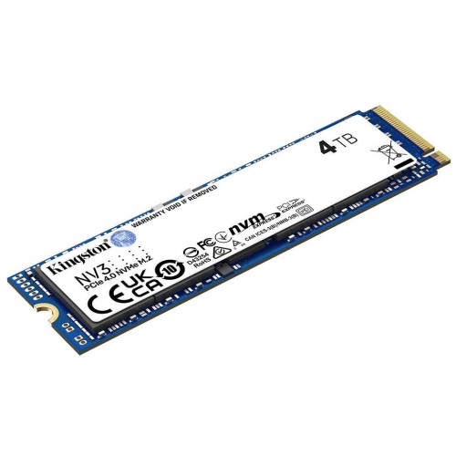Kingston Nv3 SSD 4TB τύπου M.2 με σύνδεση PCI Express 4.0 (PS5 Compatible) SNV3S/4000G