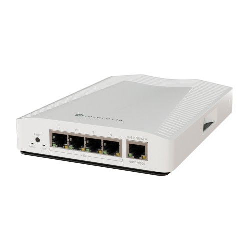 MikroTik CRS304-4XG-IN v7 Unmanaged L2 PoE Switch με 4 Θύρες Gigabit (1Gbps) Ethernet