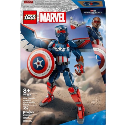 LEGO Marvel New Captain America για 8+ Ετών 359τμχ 76296