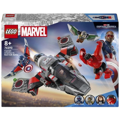 LEGO Marvel Captain America Vs Red Hulk Battle για 8+ Ετών 223τμχ 76292