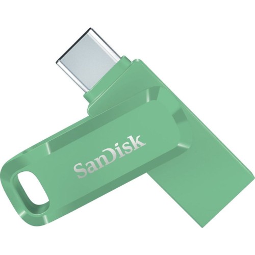 Sandisk Ultra Dual Drive 128GB USB 2.0 Stick με σύνδεση USB-C & USB-A Πράσινο