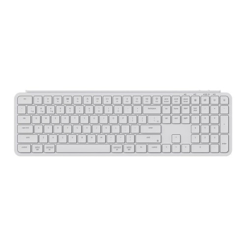 Keychron B6 Pro B6P-K8 Ασύρματο Bluetooth Πληκτρολόγιο Αγγλικό US Συμβατό με Mac Ivory White