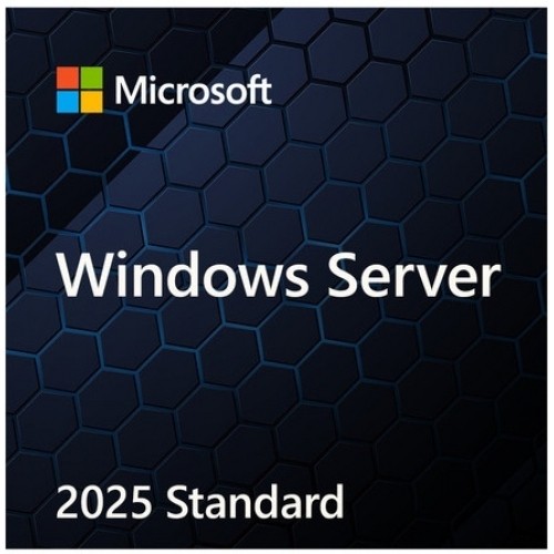 Microsoft Windows Server Standard 2025 64bit 16 Core English Dsp