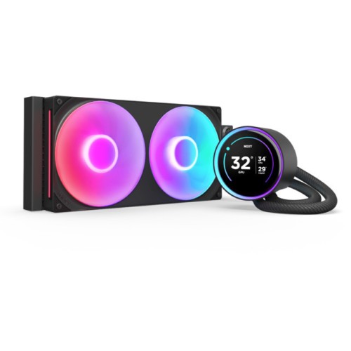 NZXT Kraken Elite 280 RGB V2 v2 Υδρόψυξη AIO CPU με 2 Ανεμιστήρες 140mm