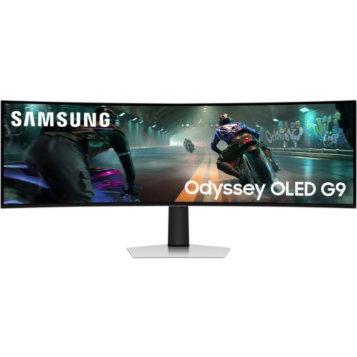 Samsung Odyssey G9 G91SD Ultrawide OLED HDR Curved Monitor 49" 5120x1440 144Hz με Χρόνο Απόκρισης 0.03ms GTG