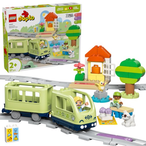 LEGO Duplo Town Interactive Adventure Train για 2+ Ετών 57τμχ 10427