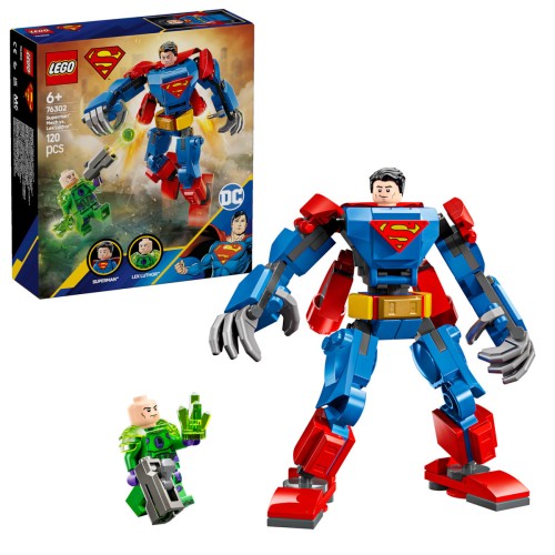 LEGO DC Super Heroes Superman Mech vs. Lex Luthor για 6+ Ετών 120τμχ 76302