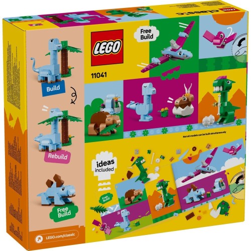 LEGO Classic Creative Dinosaurs για 5+ Ετών 450τμχ 11041