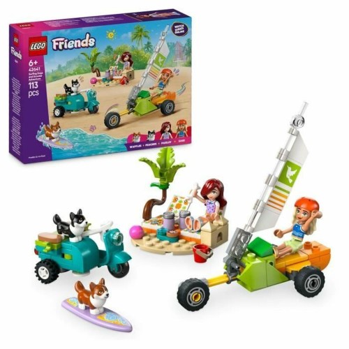 LEGO Friends Surfing Dogs and Scooter Adventure για 6+ Ετών 113τμχ 42641
