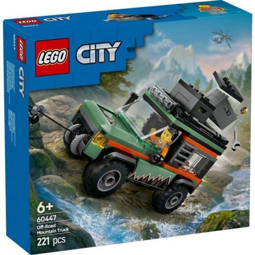 LEGO City Off-Road 4x4 Mountain Truck για 6+ Ετών 221τμχ 60447