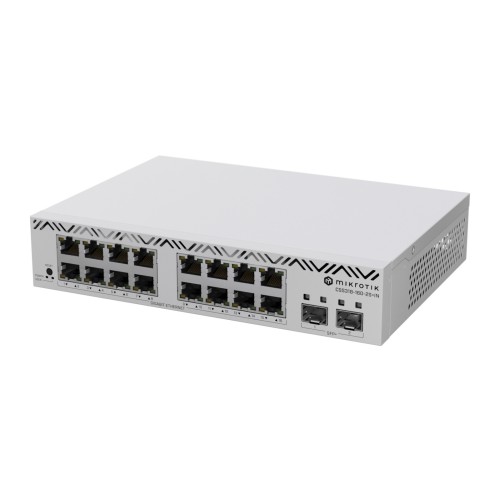 MikroTik CSS318-16G-2S+IN Managed L2 Switch με 16 Θύρες Gigabit (1Gbps) Ethernet και 2 SFP Θύρες