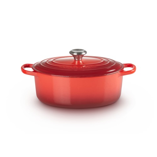 Le Creuset Γάστρα Οβάλ Μαντεμένια με Σχάρα 8.9lt 2117835/60