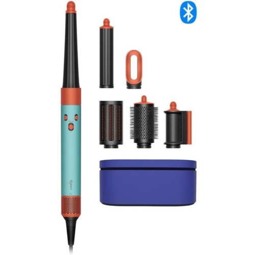 Dyson HS08 Airwrap i.d Straight + Wavy Ηλεκτρική Βούρτσα με Αέρα για Ίσιωμα και Μπούκλες 1300W Patina/Topaz 533598-01