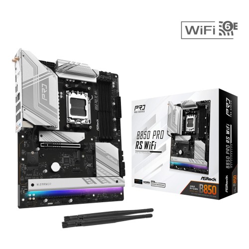 ASRock B850 PRO RS WiFi Motherboard ATX με AMD AM5 Socket 90-MXBQL-A0UAYZ