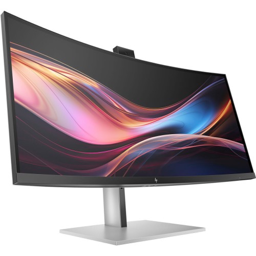 HP 734pm Series 7 Pro Ultrawide IPS Curved Monitor 34" QHD 3440x1440 με Χρόνο Απόκρισης 5ms GTG Ασημί