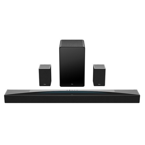 TCL Soundbar 7.1.4 Bluetooth, HDMI και Wi-Fi με Ασύρματο Subwoofer και Τηλεχειριστήριο Μαύρο Q85H