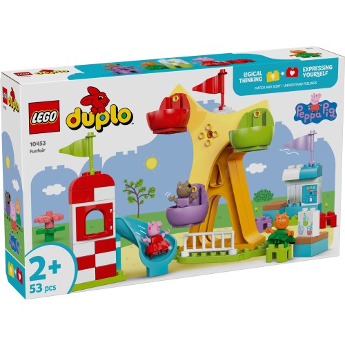 LEGO Duplo Peppa Pig: Funfair για 2+ Ετών 53τμχ 10453