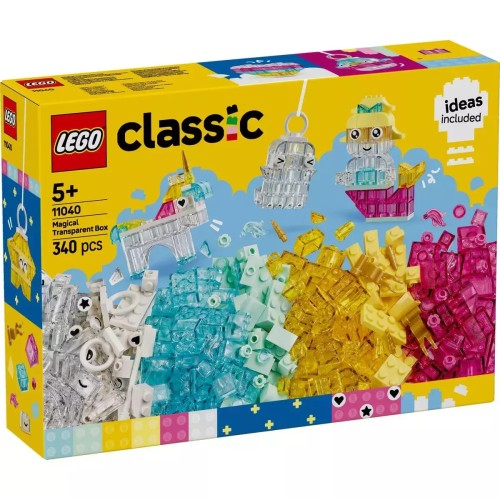 LEGO Classic Magical Transparent Box για 5+ Ετών 340τμχ 11040