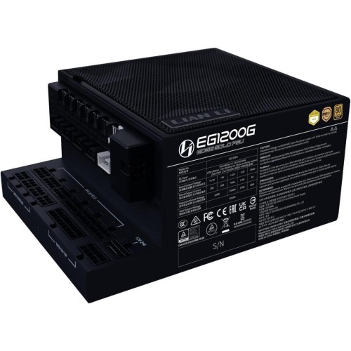 Lian Li EG1200 1200W Μαύρο Τροφοδοτικό Υπολογιστή Full Modular 80 Plus Gold