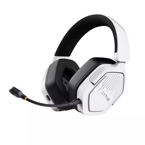 Trust GXT493 Ασύρματο Over Ear Gaming Headset με σύνδεση 3.5mm / Bluetooth / USB Λευκό for Nintendo Switch / PC / PS4 / PS5