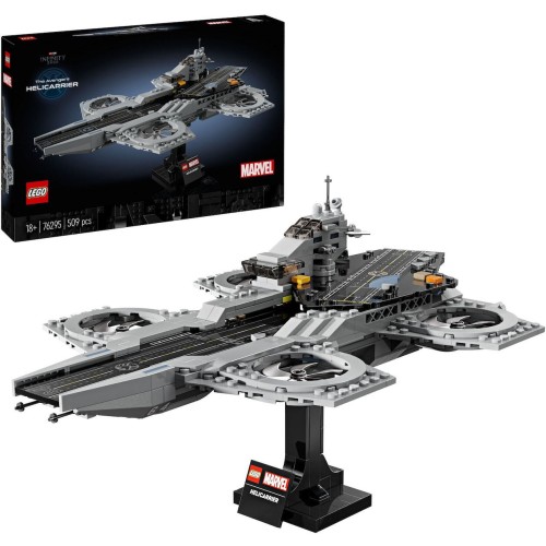LEGO Marvel Aircraft Carrier για 18+ Ετών 509τμχ 76295