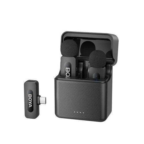 Boya BY-V30 Type-C Ασύρματο Μικρόφωνο Πέτου, Clip On για Κινητό