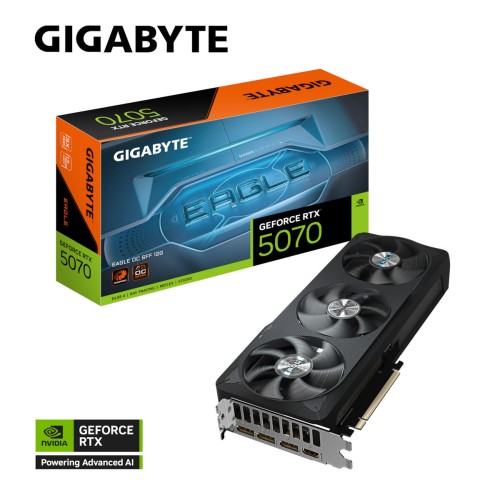 Gigabyte GeForce RTX 5070 12GB GDDR7 EAGLE OC SFF 12G Κάρτα Γραφικών GV-N5070EAGLE OC-12GD