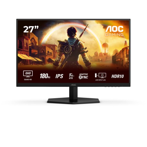 AOC Q27G42XE IPS HDR Monitor 27" QHD 2560x1440 180Hz με Χρόνο Απόκρισης 1ms GTG