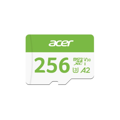Acer microSDXC 256GB Class 10 U3 V30 UHS-I