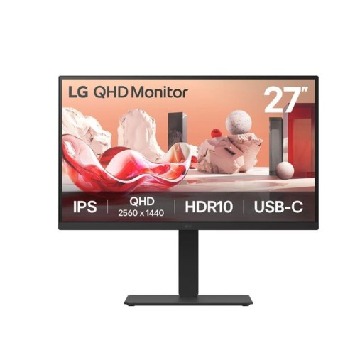 LG 27BA75QB IPS HDR Monitor 27" QHD 2560x1440 με Χρόνο Απόκρισης 5ms GTG