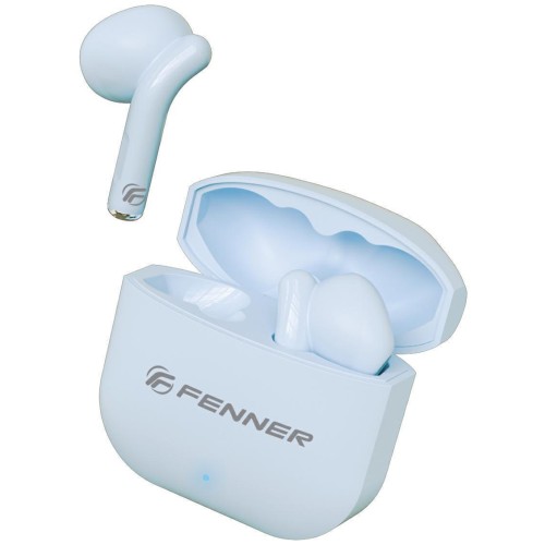 Fenner Xbuds XM201 Bluetooth Handsfree Ακουστικά με Θήκη Φόρτισης Γαλάζιο