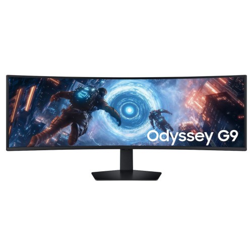 Samsung Odyssey G9 G91F Ultrawide VA HDR Curved Monitor 49" 5120x1440 144Hz με Χρόνο Απόκρισης 1ms GTG