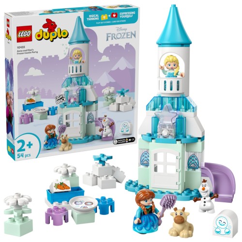LEGO Duplo Anna and Elsa's Frozen Castle Party για 2+ Ετών 54τμχ 10455